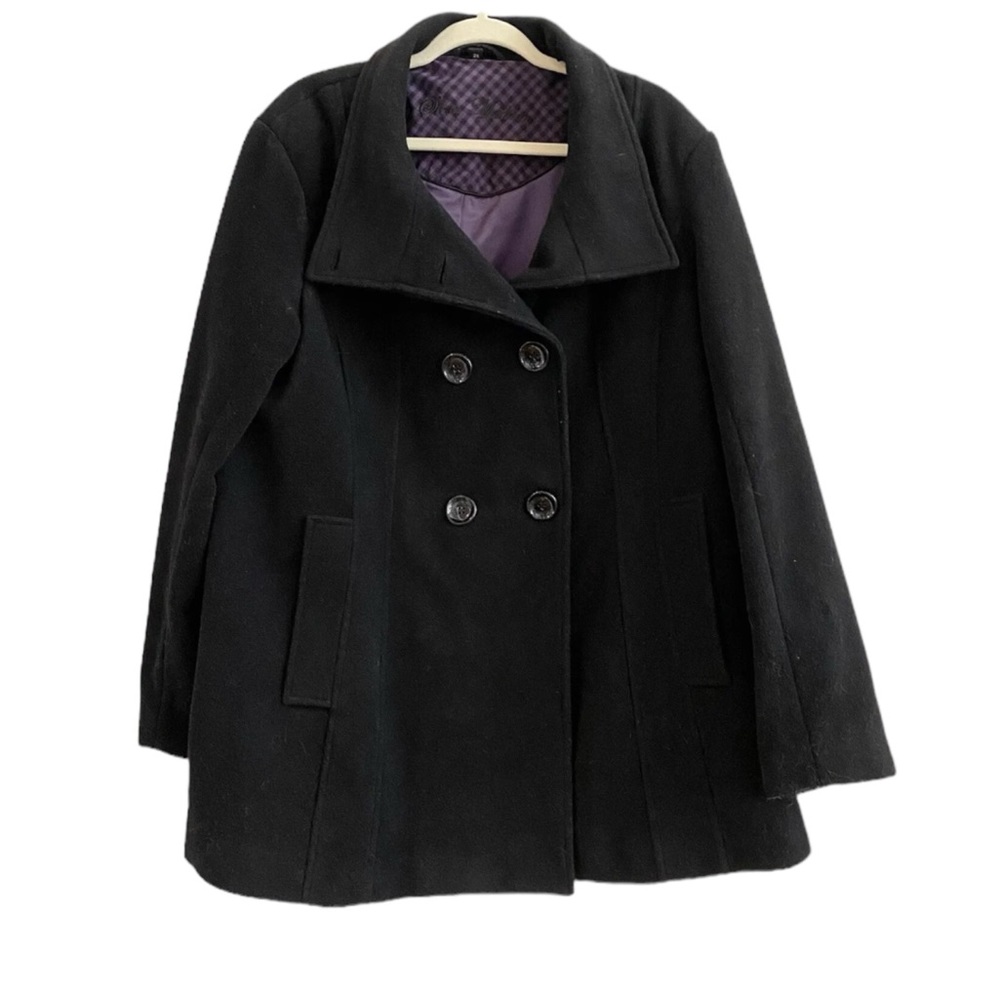 Vintage Steve Madden Black Peacoat